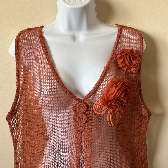 Bathing Suit Coverup With Sequins - Picture 3 of 8